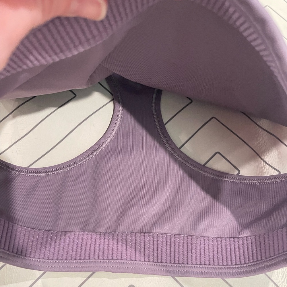 Nike Purple Peloton Sports Bra - Picture 4 of 8